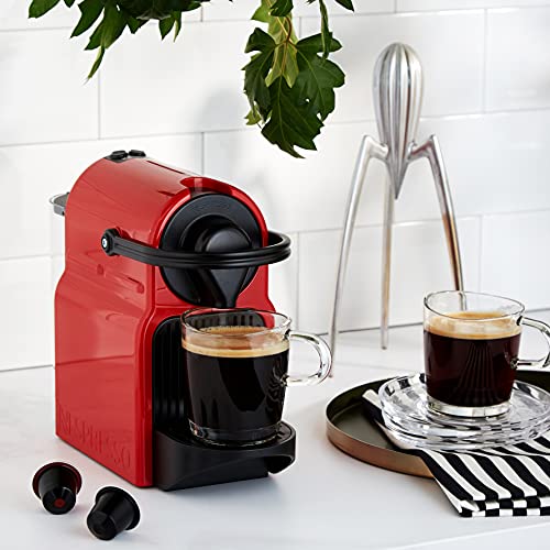 Cafyrex Inissia 0,7 L – Cafetière à Capsules Rouge Rubis