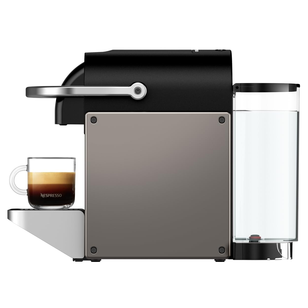 Cafyrex Pixie Titane – Machine à Café à Capsules Design Métal