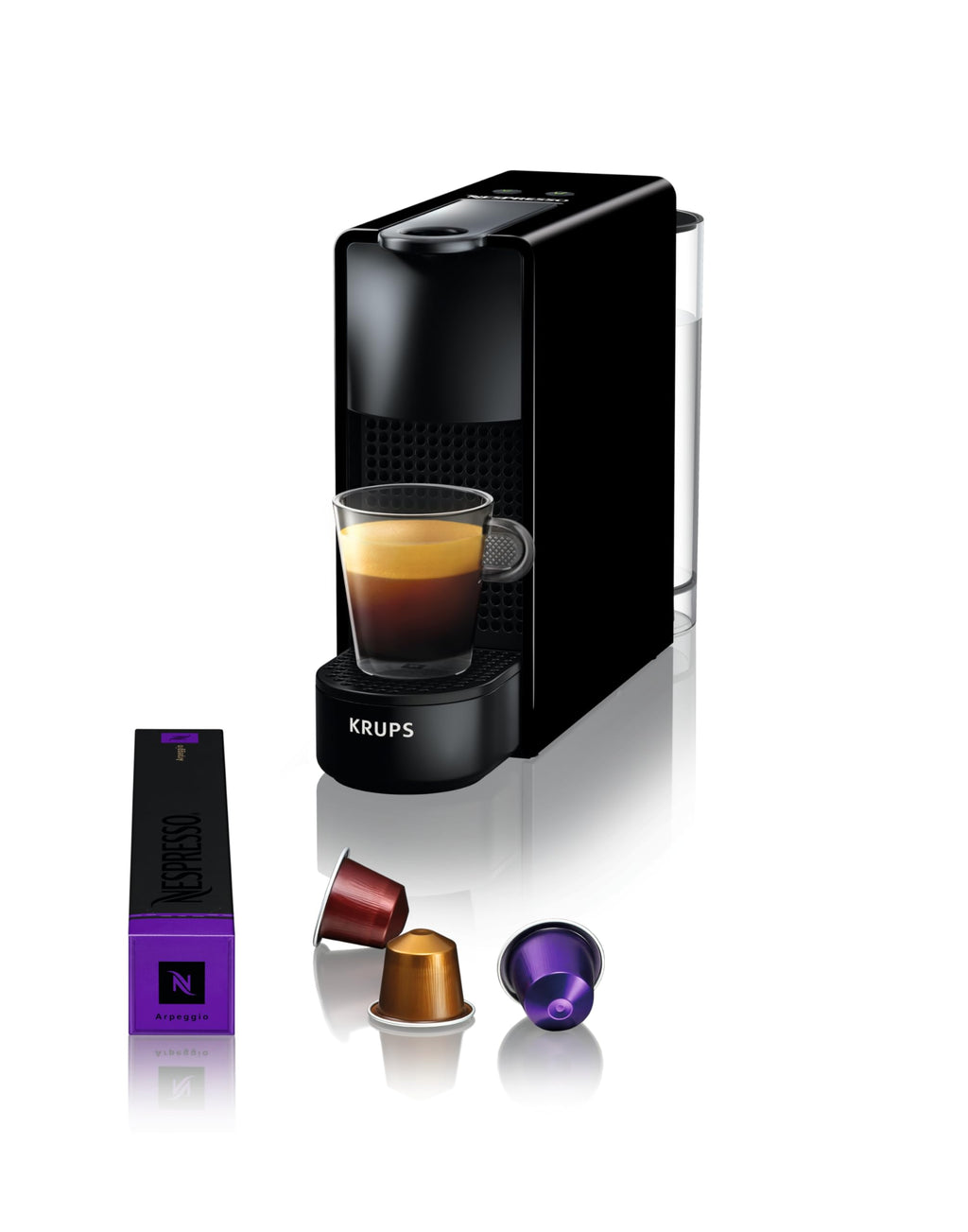 Cafyrex Essenza Mini – Cafetière à Capsules Élégante Noire