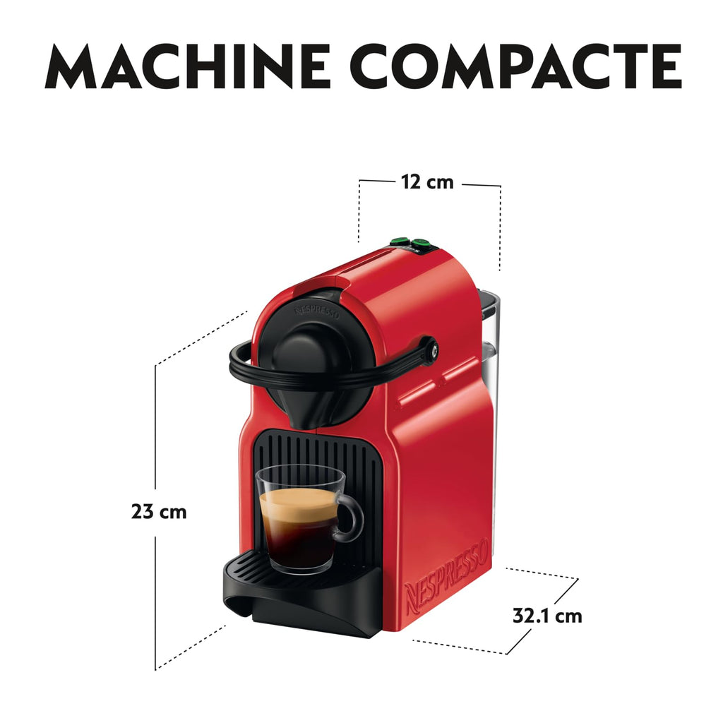 Cafyrex Inissia Rouge – Cafetière Espresso Compacte